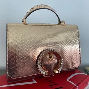 Jimmy Choo leather bag new